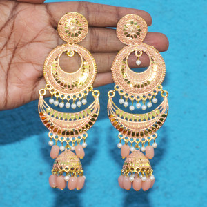 Long traditional deals earrings