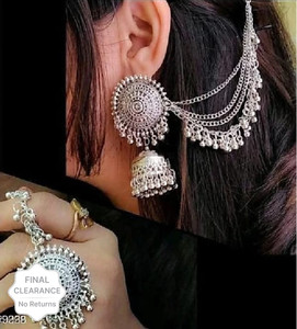 Flipkart Buy JMBW INTERNATIONAL BAHUBALI EARRINGS WITH