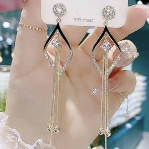 Celestique Celestique Korean Fashion Earrings for Women Latest Trendy Fashion Alloy Drops & Danglers