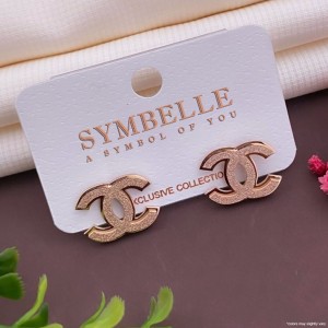  Buy Symbelle Chanel Stud Earring for Women and Girls, Stylish and Attractive