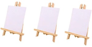 SATYAM KRAFT 20 Pieces Wooden Foldable and Lightweight,Mini Tripod Easel  Stand for Small Tabletop Easels for Great Display of Artwork Art Painting
