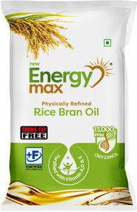 PHYSICALLY REFINED Rice Bran Oil Pouch