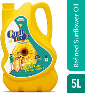 Refined Sunflower Oil Can