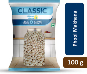 Classic Plain Roasted Makhana by Flipkart Grocery