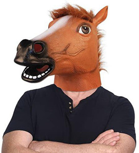 Costumeparty Horse Mask Creepy Horse Head Mask Rubber Latex Animal Mask Novelty Elders Halloween Costume Price in India Buy Costumeparty Horse Mask Creepy Horse Head Mask Rubber Latex Animal Mask Nove...