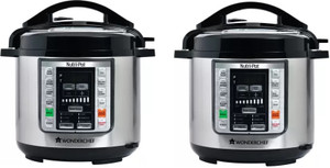 WONDERCHEF Nutri Pot Electric Pressure Cooker Pack of 2 Electric Rice Cooker with Steaming Feature Price in India Buy WONDERCHEF Nutri Pot Electric Pressure Cooker Pack of 2 Electric Rice Cooker
