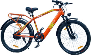 GOSPORTY Bronze Orange Electric Cycle with 250W IP65 Motor 26 inches Single Speed Lithium ion Li ion Electric Cycle Price in India Buy GOSPORTY Bronze Orange Electric Cycle with 250W IP65 Motor 26