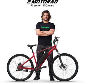 EMotorad X1 Red 27.5 inches Single Speed Lithium ion Li ion Electric Cycle Price in India Buy EMotorad X1 Red 27.5 inches Single Speed Lithium ion Li ion Electric Cycle online at Flipkart
