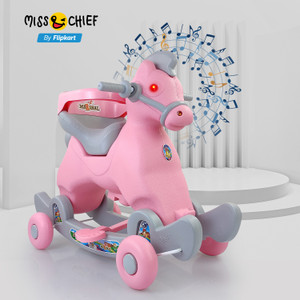 Miss Chief Marshal 2 in1 Ride on Horse for Kids Musical Horse Rocker come Ride on for Kids Car Non Battery Operated Ride On Price in India Buy