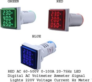 General Purpose: 12 Volt RISE Electric 60Φ LED Tachometer, Tacho Meters