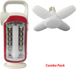 Best rechargeable emergency light with deals fan