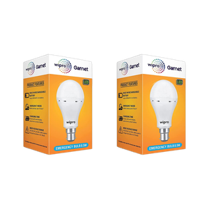 8.5W Rechargeable LED (Pack of 2) with backup of 4 hrs Bulb Emergency Light