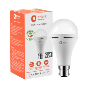 9W Rechargeable Inverter LED 4 hrs Bulb Emergency Light