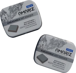 DOMS Amariz Kneadable Art Eraser Pack of 2 Non-Toxic Eraser 