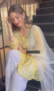Chikankari by fs fashion Women Kurti Sharara Set Buy Chikankari