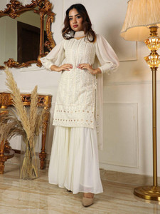 SANCIA Women Kurta Sharara Set Buy SANCIA Women Kurta Sharara Set Online at Best Prices in India Flipkart