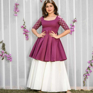 Umbrella frock plazo top