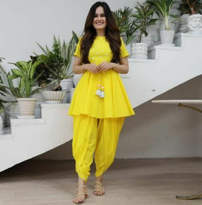 Dhoti best sale frock suit