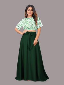 Crop top with skirt flipkart hotsell