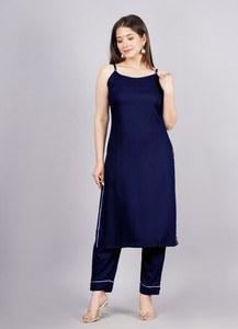 Sleeveless on sale kurti flipkart
