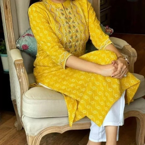 JP AVNI Fashion Women Printed Kurta