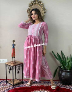 Kanya Faison Women Embroidered Ethnic Dress Kurta Buy Kanya