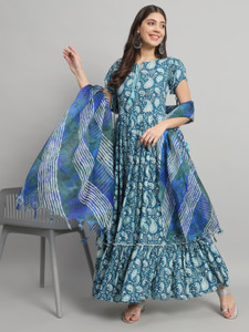 Flipkart blue gown hot sale