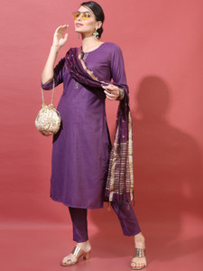 Buy Vishudh Women Kurta Pant Set Online at Best Prices in India