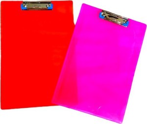 Printdoot.com Clipboard Exam Pad Paper Board Writing Pad for  School and Office Use 