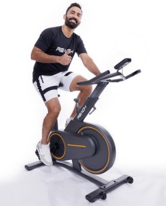 Reach Cruiser Spin Exercise Bike for Home Fitness |Perfect Equipment For Weight Loss Upright Stationary Exercise Bike