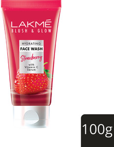 Lakm Blush Glow Strawberry Blast Gentle Facewash Cleanser Face Wash Price in India Buy Lakm Blush Glow Strawberry Blast Gentle Facewash