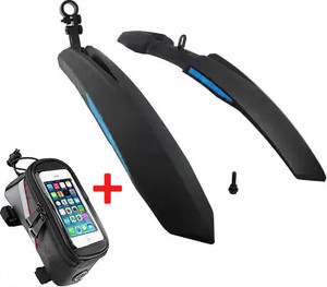 Leosportz Bicycle Mudguard ron Fitting 7 inch phone bag Clip on Front Rear Fender Buy Leosportz Bicycle Mudguard ron Fitting 7 inch phone bag Clip on Front Rear Fender Online at Best Prices