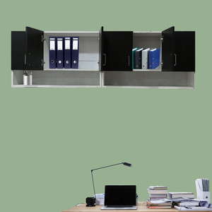 Office cabinets store wall mounted