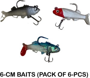 G R FISHING Soft Bait Silicone Fishing Lure Price in India - Buy