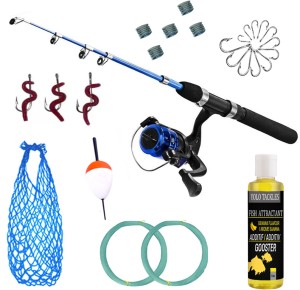 Wish Hunt Fishing Spinning Rod,Reel,Accessories Complete Combo