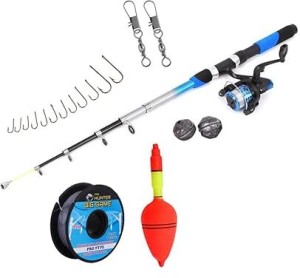 Abirs 210 fishing set combo with line and reel os-2.1 Blue, Multicolor  Fishing Rod Price in India - Buy Abirs 210 fishing set combo with line and  reel os-2.1 Blue, Multicolor Fishing