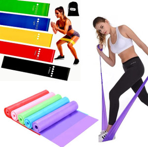pcs powerest 10 pc Combo Set Resistance Loop Bands 5 Mini Long
