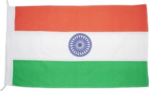 Ovicart Pure Cotton Indian National Flag with Rope/Toggle of Size of