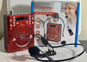 Ridgeway portable pa speaker on sale