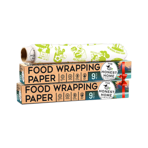 Reusable Food Wrapping Paper 9Mtr Roll - Pack Of 2 - Non Stick, Oilproof Parchment Paper