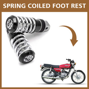 Miwings Black Foot Rest For RX 100 Foot Rest Price in India Buy