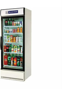 Blue star glass cheap door refrigerator price