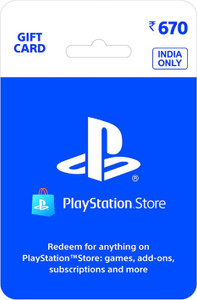 PS Wallet Top Up 670 New for PS4 PS5 Price in India Buy PS