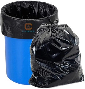 CHIKMA Biodegradable Garbage Bags Medium Size 19 21 inches 30 Bags Per Roll Medium 15 L Garbage Bag Pack Of 30 Price in India Buy CHIKMA Biodegradable Garbage Bags Medium Size 19 21