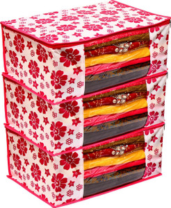 Ankit International Designer Non Woven Saree Cover Set Of 3 AI 005 PK03 Price in India Buy Ankit International Designer Non Woven Saree Cover Set Of 3 AI 005 PK03 online at Flipkart