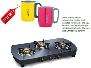 Padmini gas stove 3 burner online