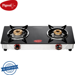 Pigeon Popular Cooktop Glass Manual Gas Stove Price in India Buy Pigeon Popular Cooktop Glass Manual Gas Stove online at Flipkart