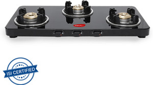 Pigeon Sleek 3 Burner Glass Manual Gas Stove Price in India Buy