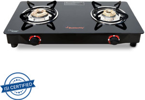Butterfly 2 burner stainless 2025 steel gas stove price
