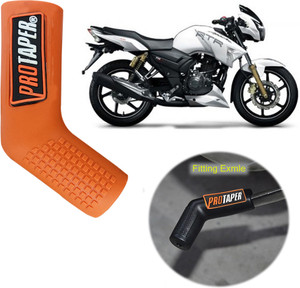 Znee Smart Pack of 1 Orange Motorcycle Rubber Gear Shiftier for